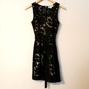 Sleeveless Lace Dress